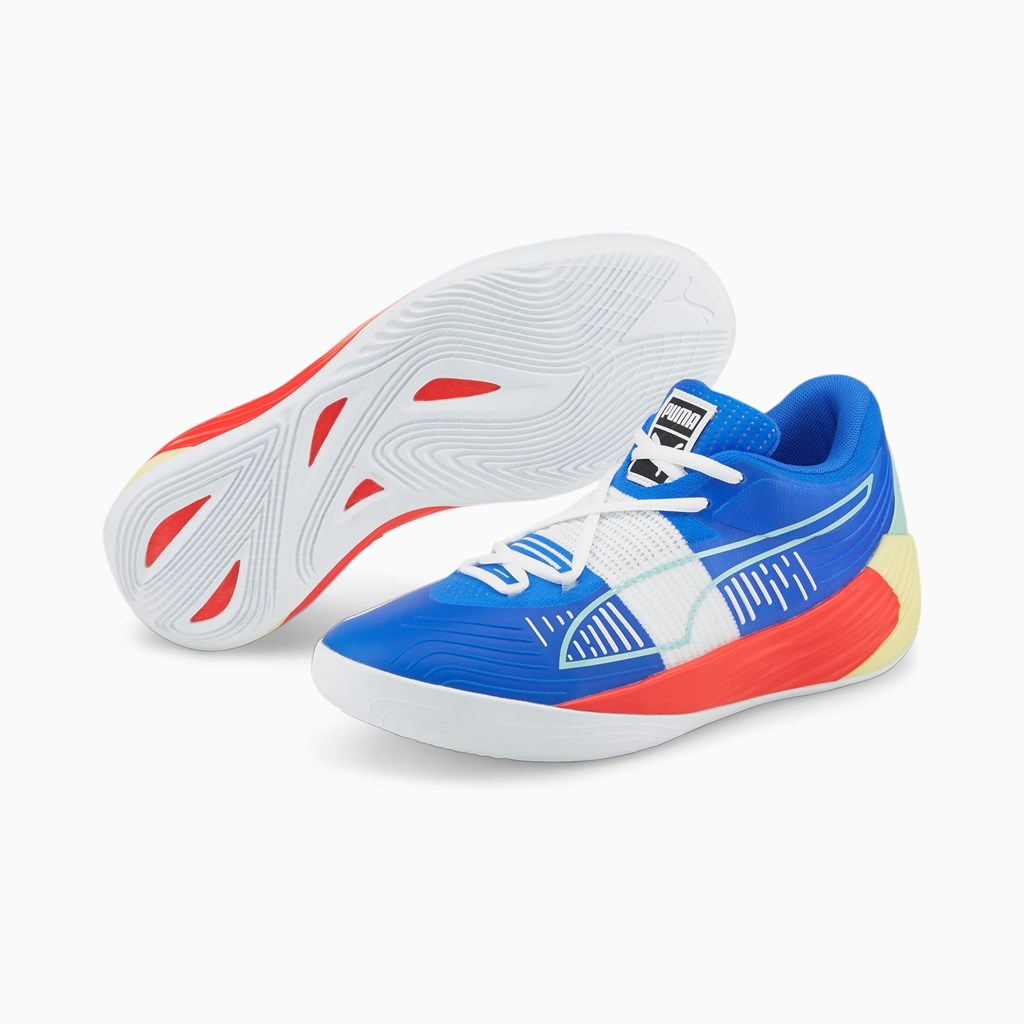 Bluemazing / Sunblaze Puma Fusion Nitro Men's Basketball Shoes | 1849WZRMJ