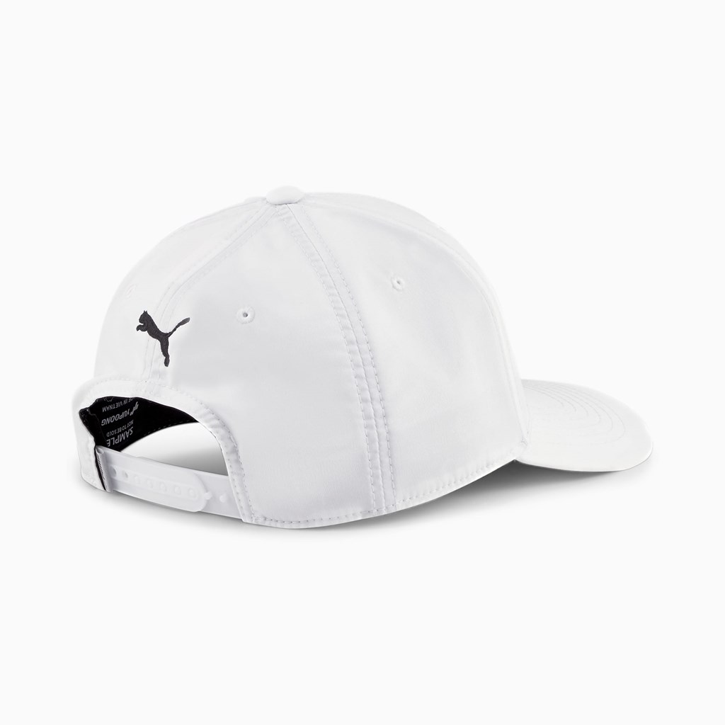 Bright White / Black Puma Moving Day 110 Snapback Men's Snapback | 5319TMLNV