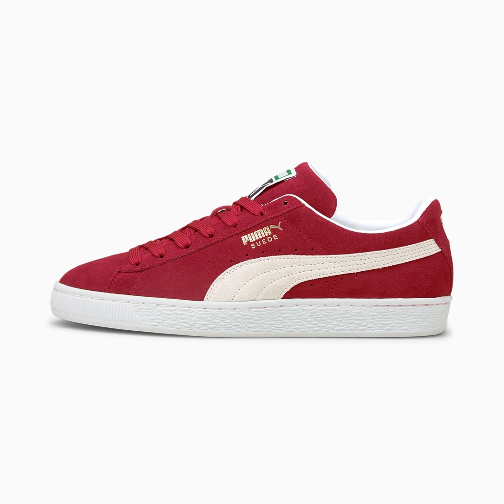 Cabernet / White Puma Suede Classic XXI Men\'s Sneakers | 4230KNPQJ