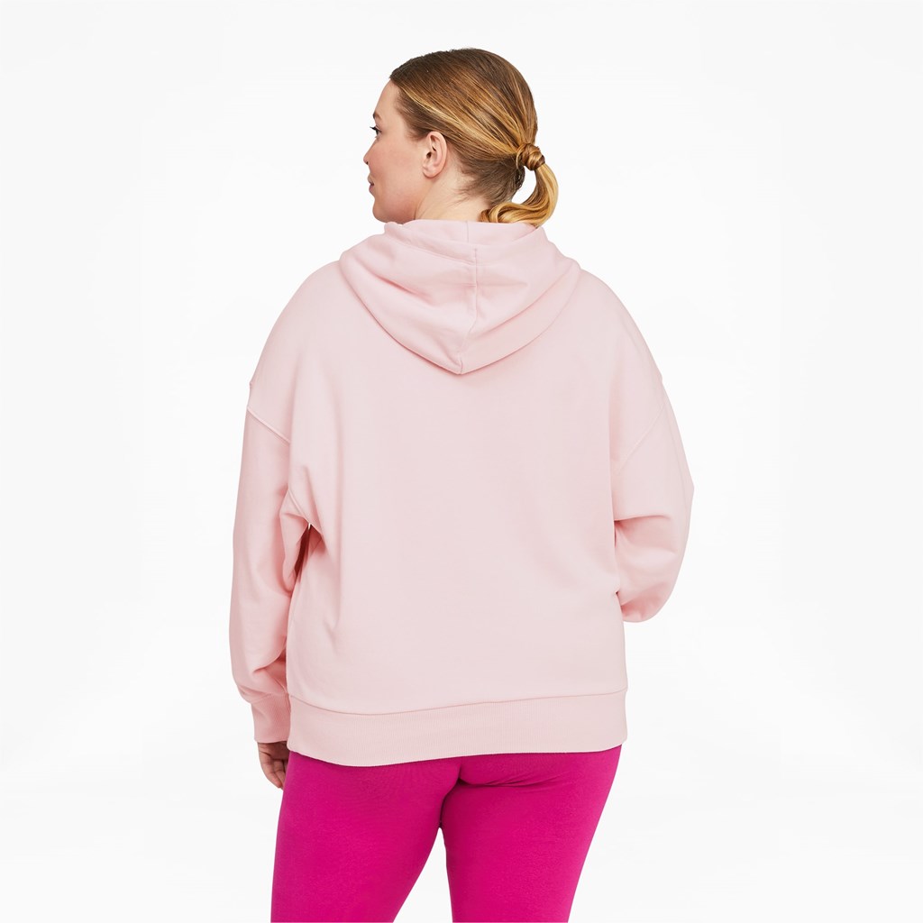 Chalk Pink Puma Classics Logo PL Women's Hoodie | 2619YHVEA