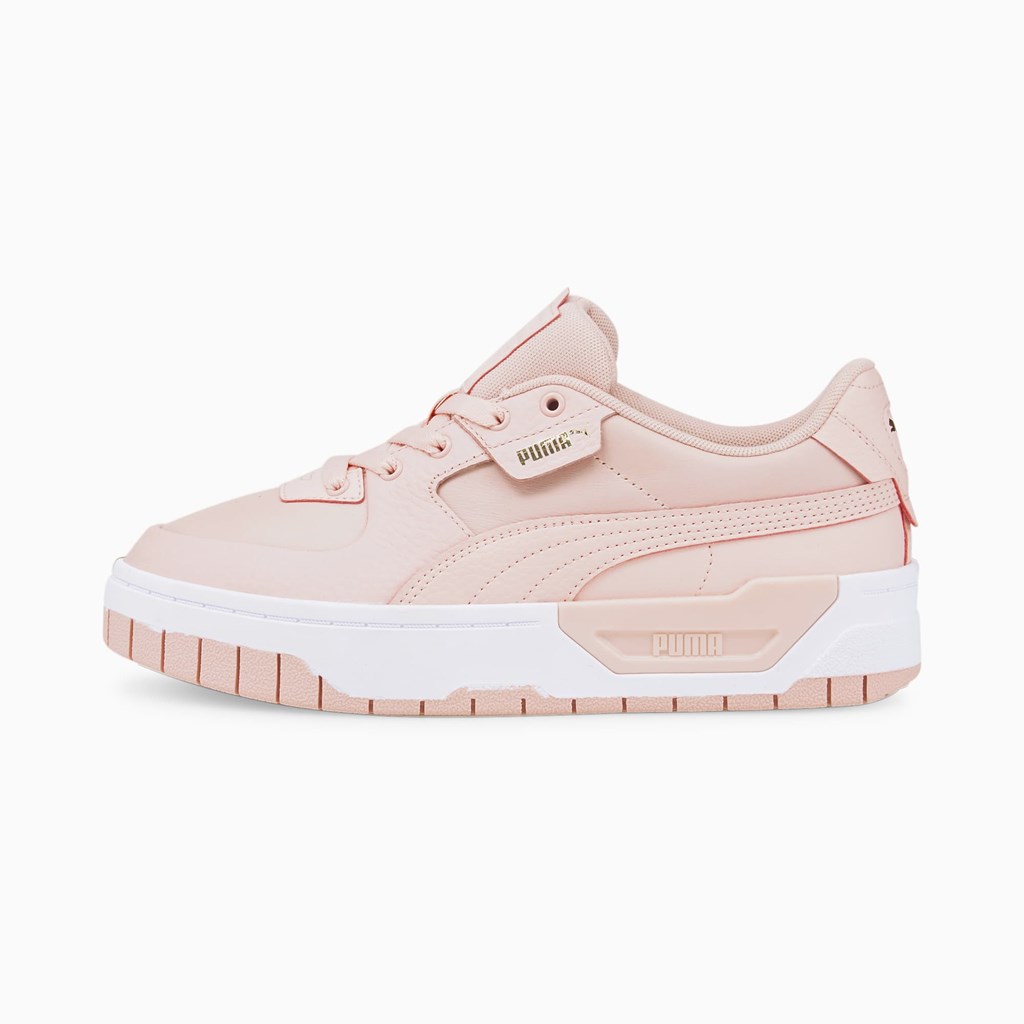 Chalk Pink White Puma Cali Dream Leather  Women\'s Sneakers | 6345EOPFR