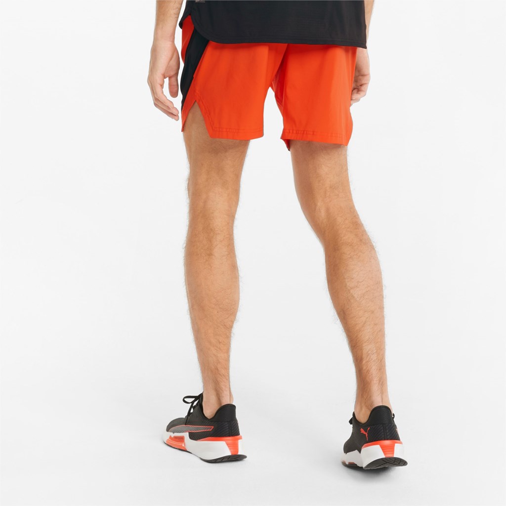 Cherry Tomato Puma Vent Woven 7 Training Men's Shorts | 3104QCZOF