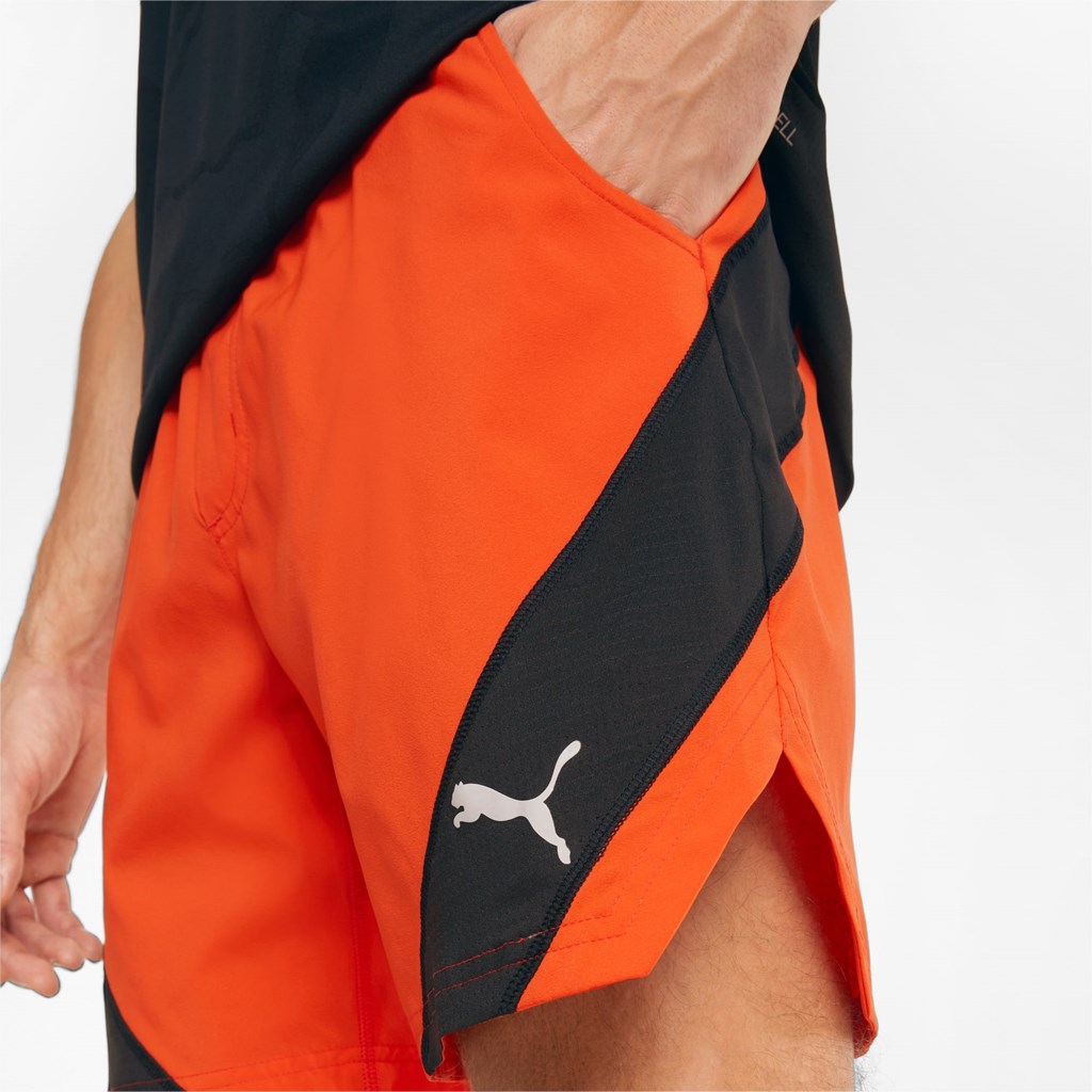 Cherry Tomato Puma Vent Woven 7 Training Men's Shorts | 3104QCZOF