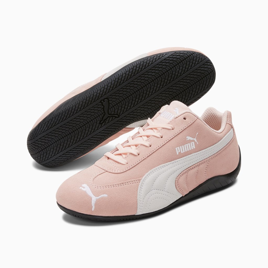 Cloud Pink White Puma Speedcat LS Women's Motorsport Shoes | 6203APXQZ