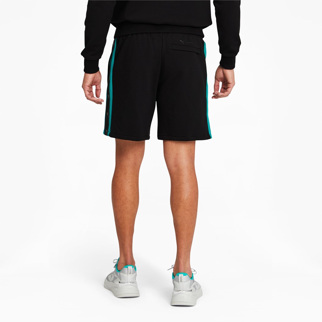 Cotton Black Puma PUMA x BALR. Soccer Men's Shorts | 0425KVXYM