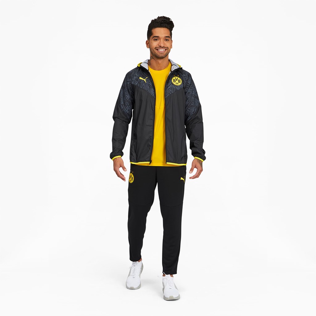 Cyber Yellow / Black Puma BVB Men's Warm | 9472YZTEV