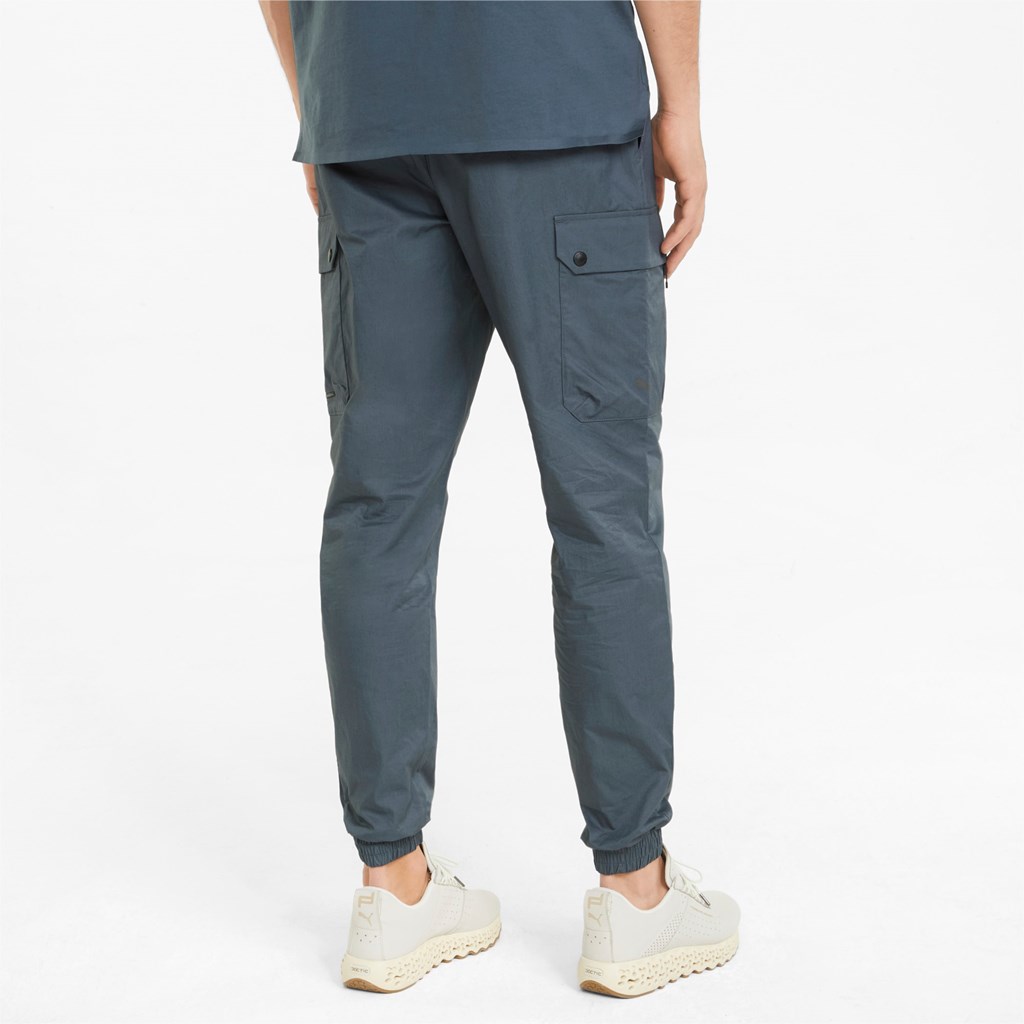 Dark Slate Puma Porsche Design Cargo Men's Pants | 4283QUXBN