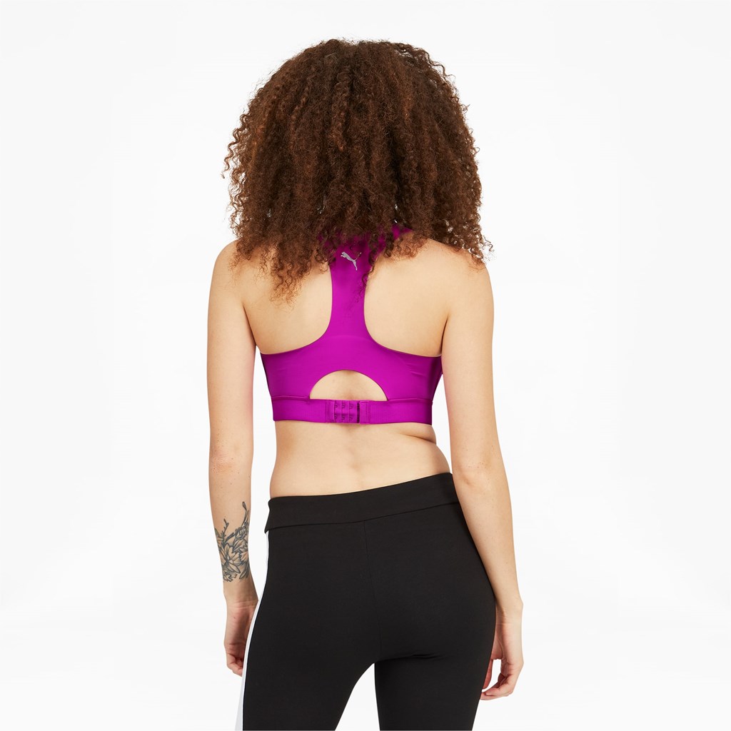 Deep Orchid Puma High-Impact Elite Training Women's Sports Bra | 8594CGKTS