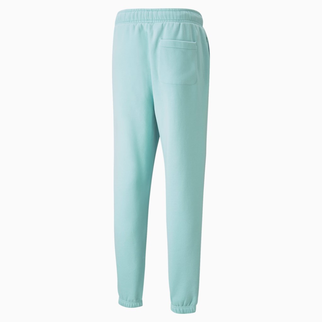 Eggshell Blue Puma First Pick Basketball Men's Pants | 1930NXDAR