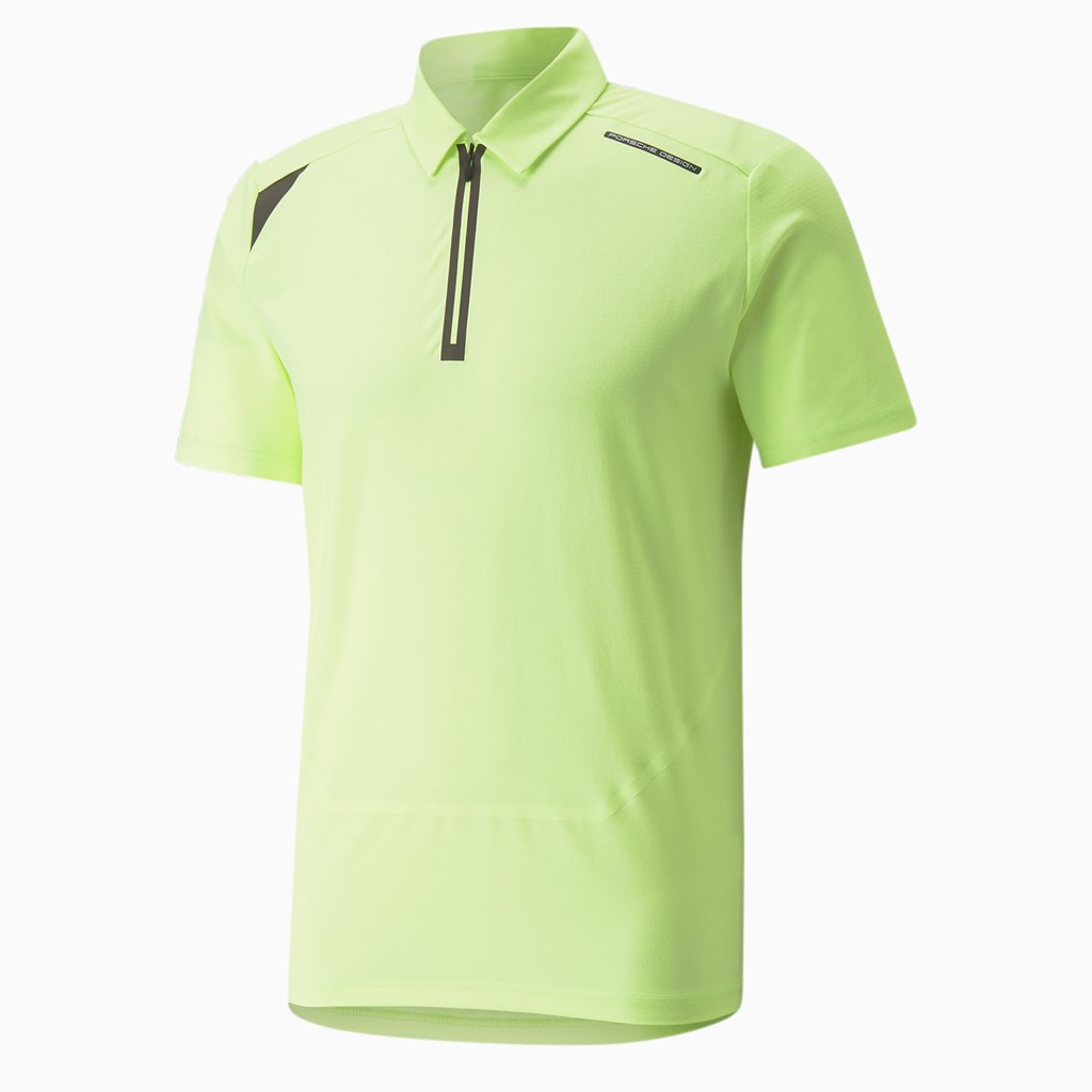 Fizzy Light Puma Porsche Design MCS Active Men's Polo Shirt | 9082RGFXD