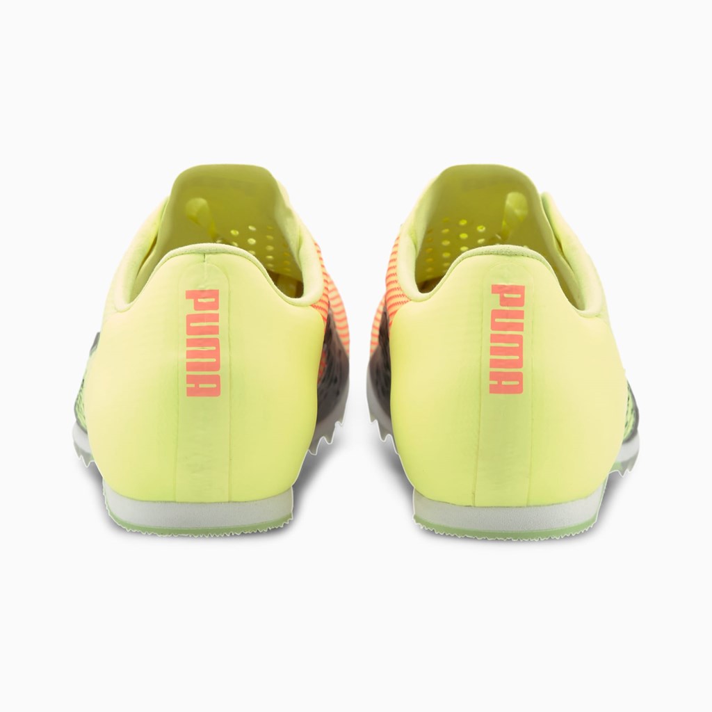 Fizzy Yellow / Nrgy Peach Puma evoSPEED Tokyo Future JUMP Track Men's Field Shoes | 0462HQXZA