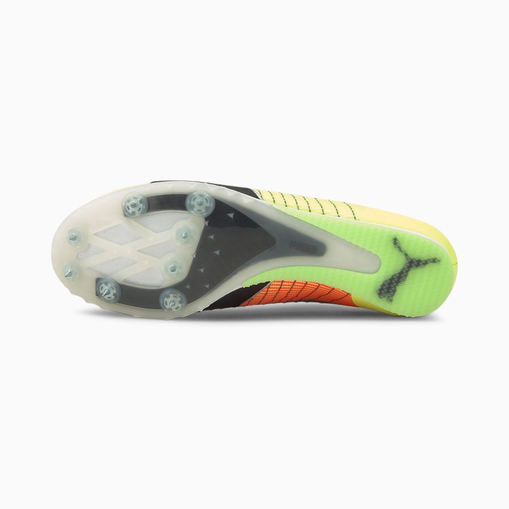 Fizzy Yellow / Nrgy Peach Puma evoSPEED Tokyo Future JUMP Track Men's Field Shoes | 0462HQXZA