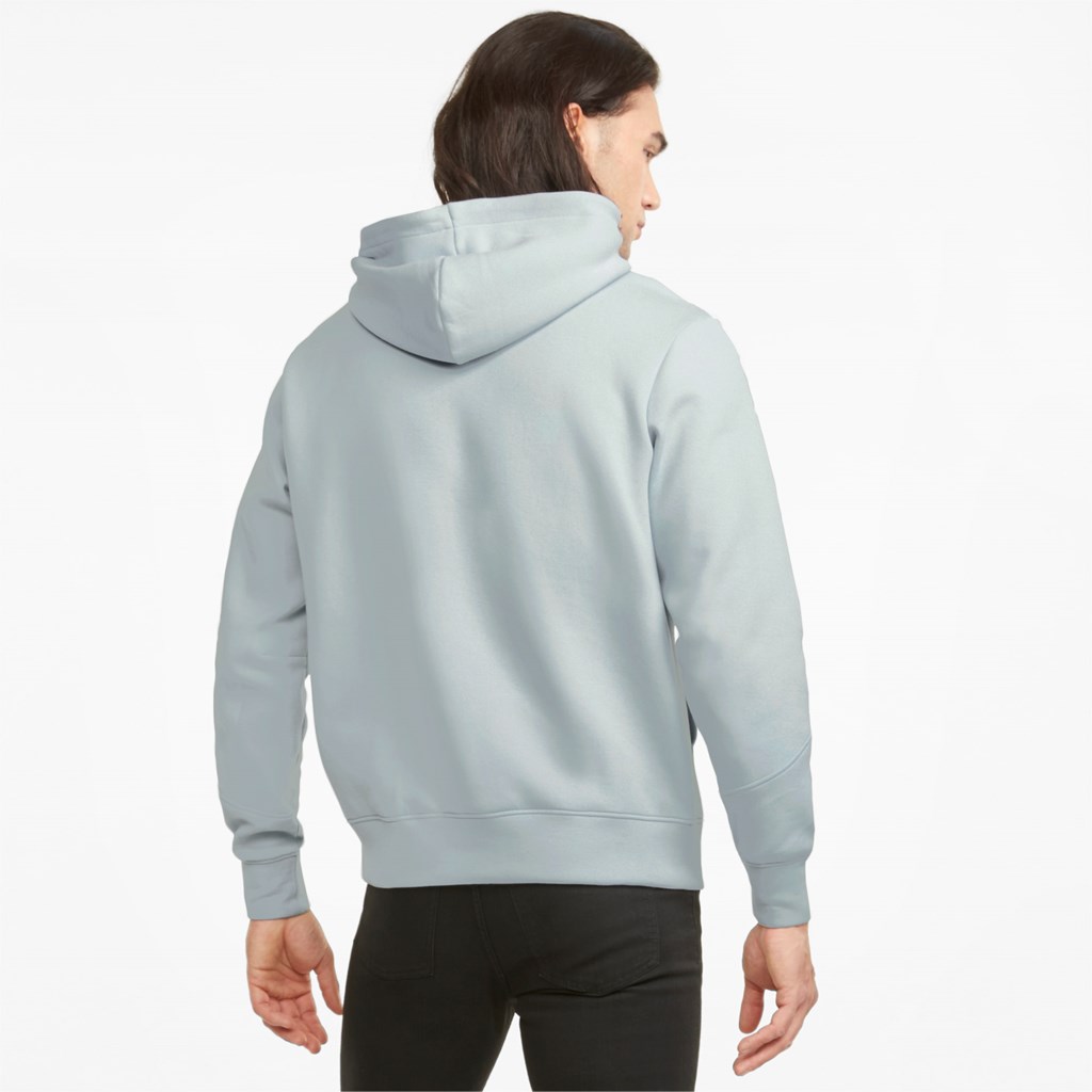 Glacial Blue Puma Scuderia Ferrari Race Men's Hoodie | 4065ZOGBV