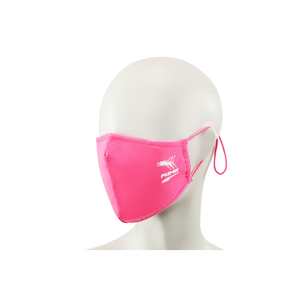 Glowing Pink / Pretty Pink Puma PUMA Face (Set of 2) Women's Mask | 7952JCWNE