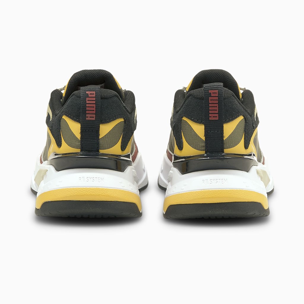 Grape Leaf / Mineral Yellow Puma Time4Change RS-Fast JR Boys' Sneakers | 3207FLWOU