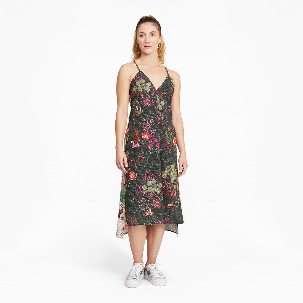 Green Gables / AOP Puma PUMA x LIBERTY Women's Dress | 0541KIANO