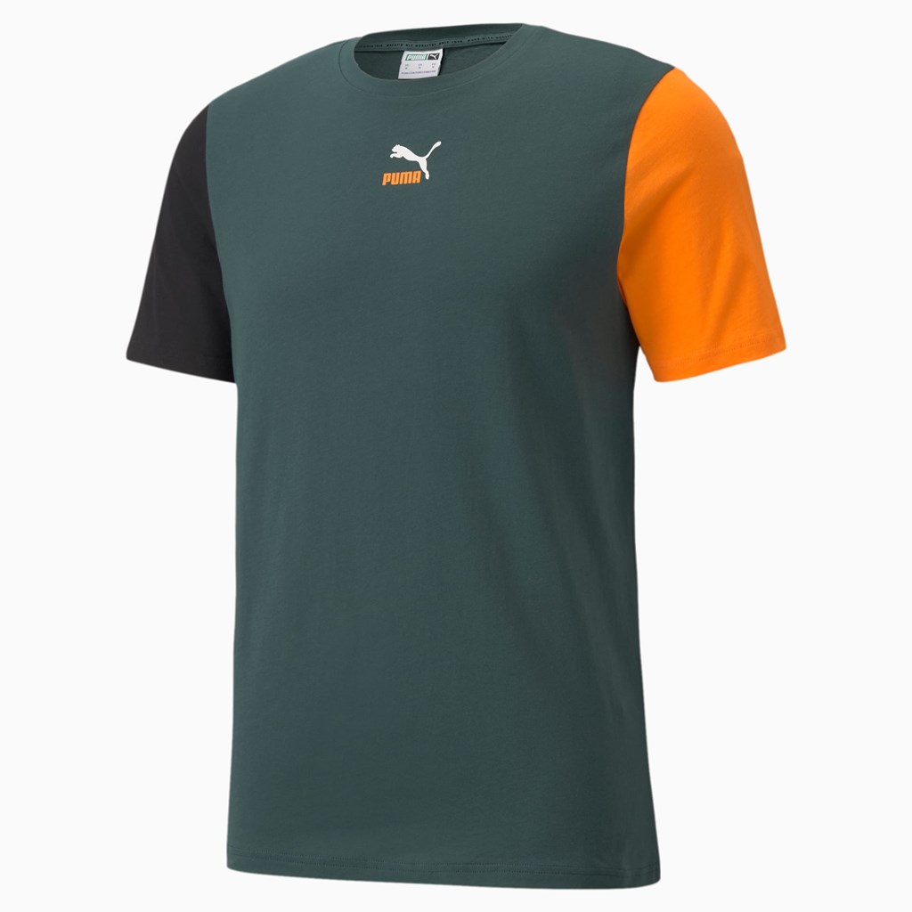 Green Gables Puma CLSX Men's Tee | 2054HPRAV