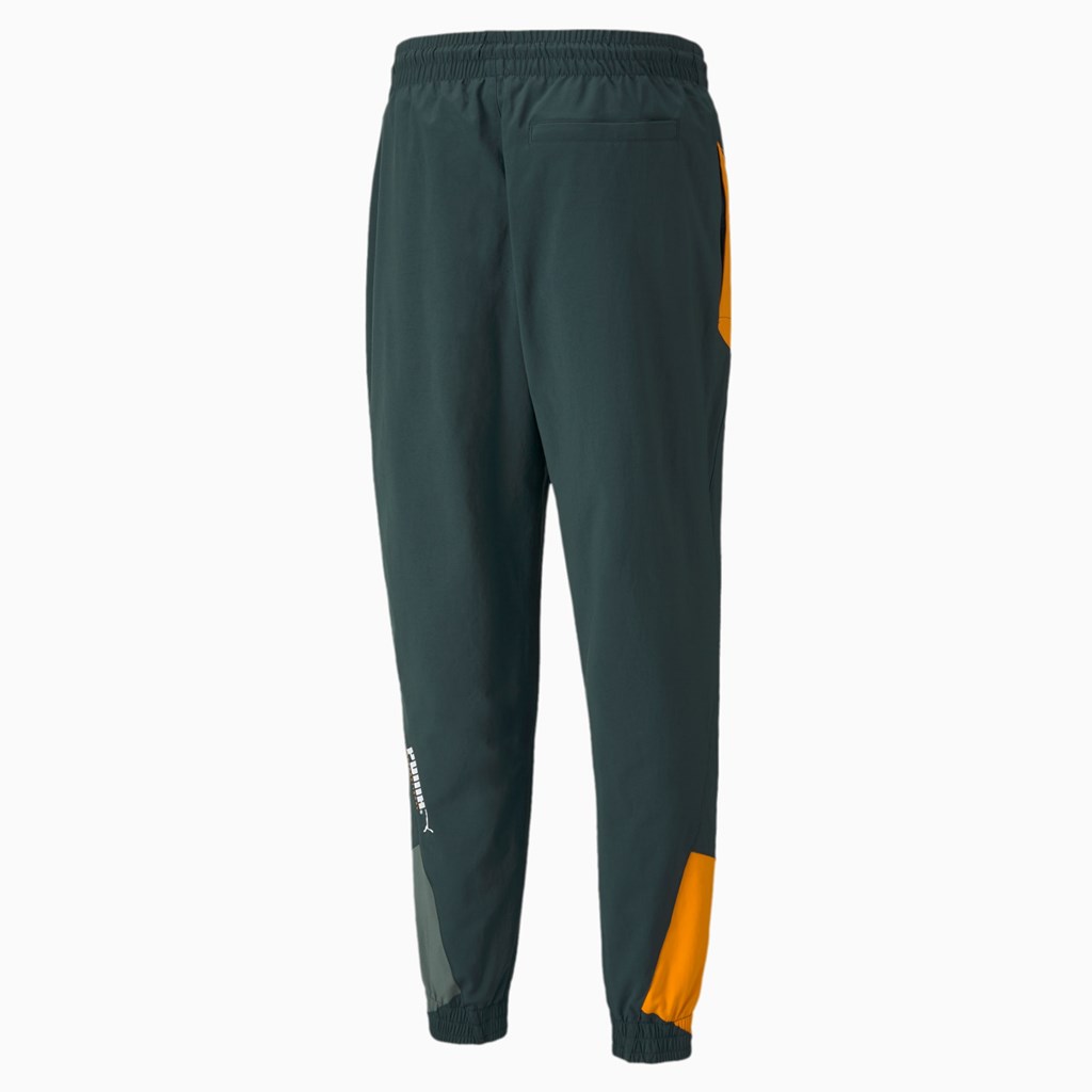 Green Gables Puma PUMA International Winterized Woven Men's Pants | 6135SCGOH