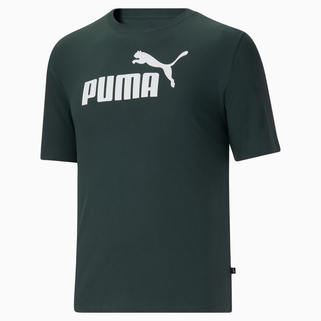 Green Gables / White Puma Essentials Logo BT Men's Tee | 9641PWXGS