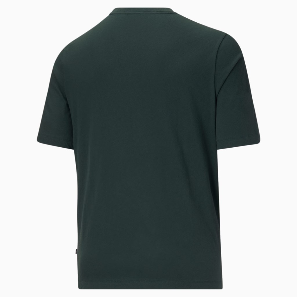 Green Gables / White Puma Essentials Logo BT Men's Tee | 9641PWXGS