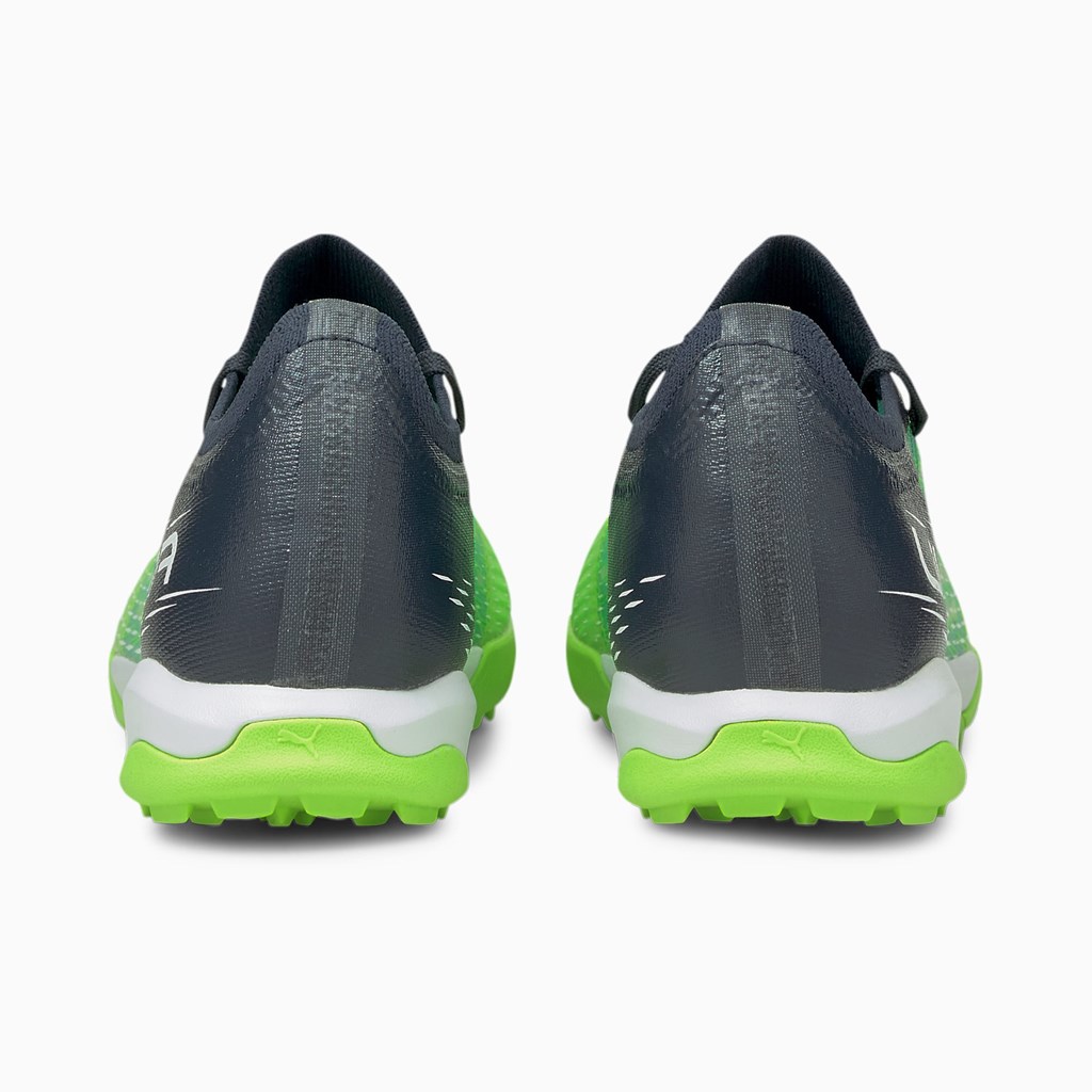 Green Glare / Elektro Aqua / Spellbound Puma ULTRA 3.3 TT Men's Soccer Cleats | 9841KGWTE