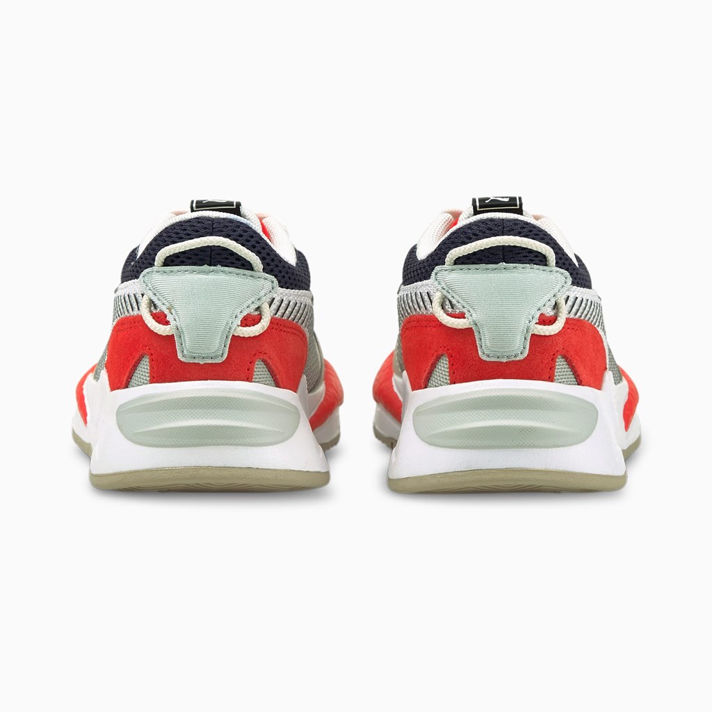 Grenadine / White Puma RS-Z College Little Boys' Sneakers | 2307GRLMS