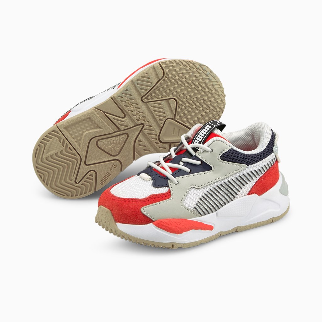 Grenadine / White Puma RS-Z College Toddler Boys' Sneakers | 7631HJZYD