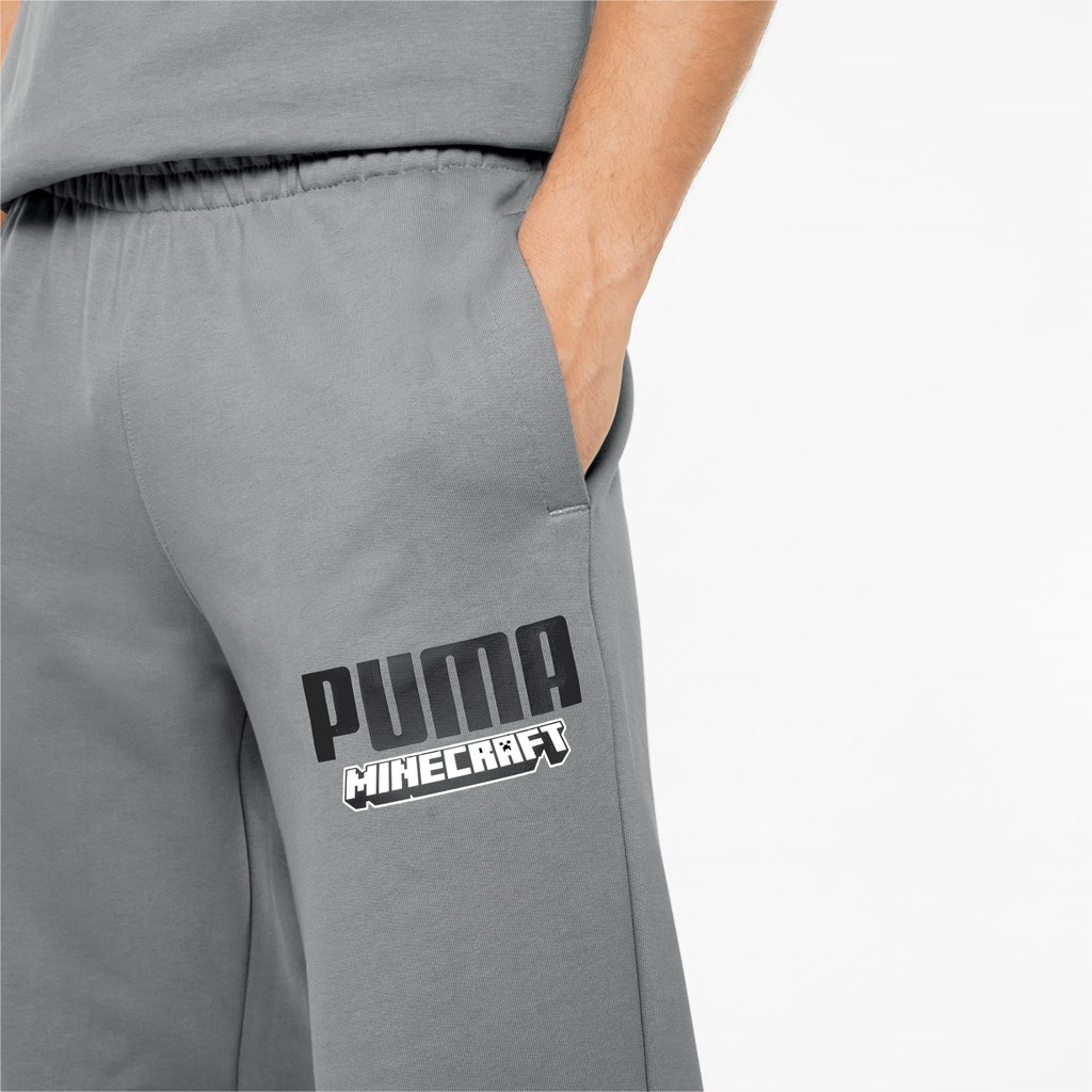 Griffin Puma PUMA x MINECRAFT Men's Sweatpants | 1348OFRLC