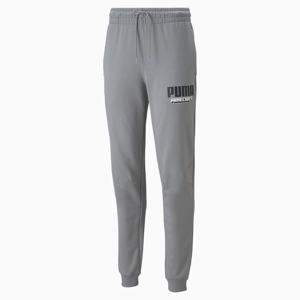 Griffin Puma PUMA x MINECRAFT Men's Sweatpants | 1348OFRLC