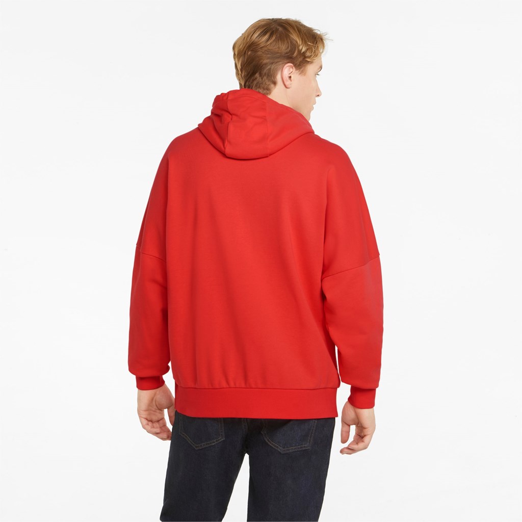 Hibiscus Puma Mercedes F1 Statement Men's Hoodie | 2439AGLTB