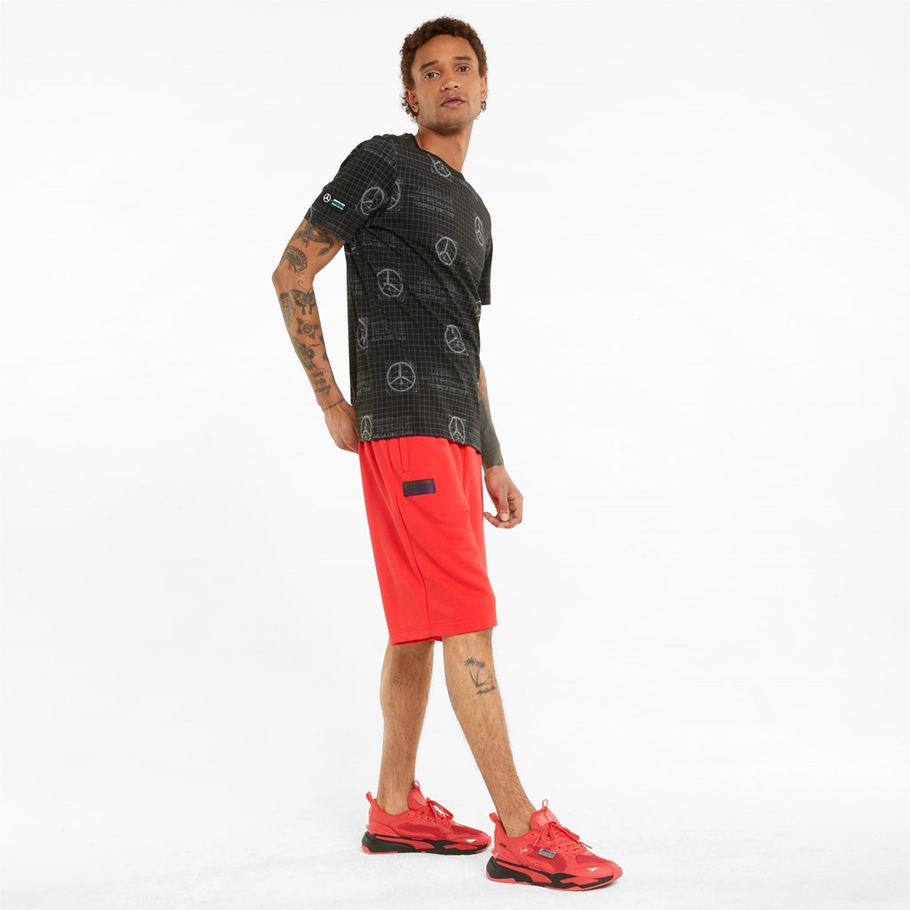 Hibiscus Puma Mercedes F1 Statement Men's Shorts | 8154ZEUOY