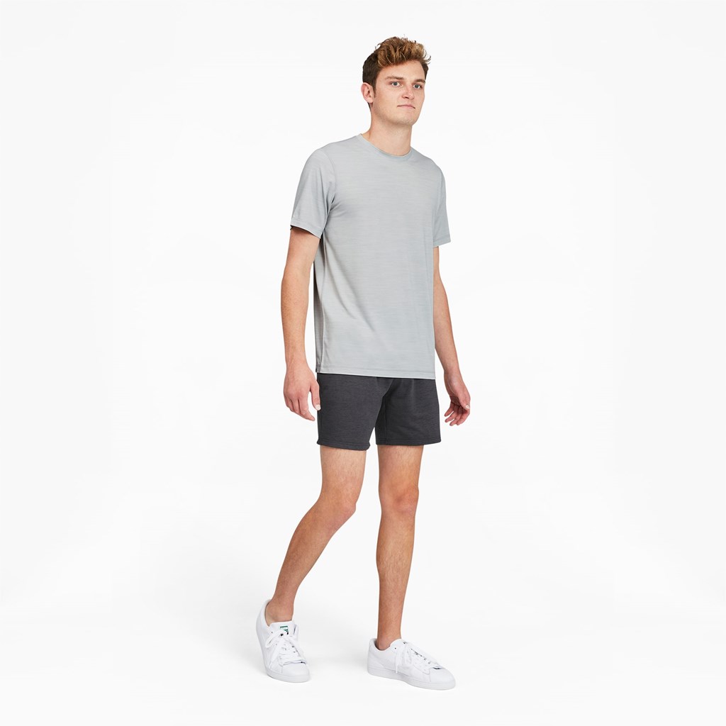 High Rise Heather Puma CLOUDSPUN GRYLBL Golf Men's Tee | 8415DFYTN