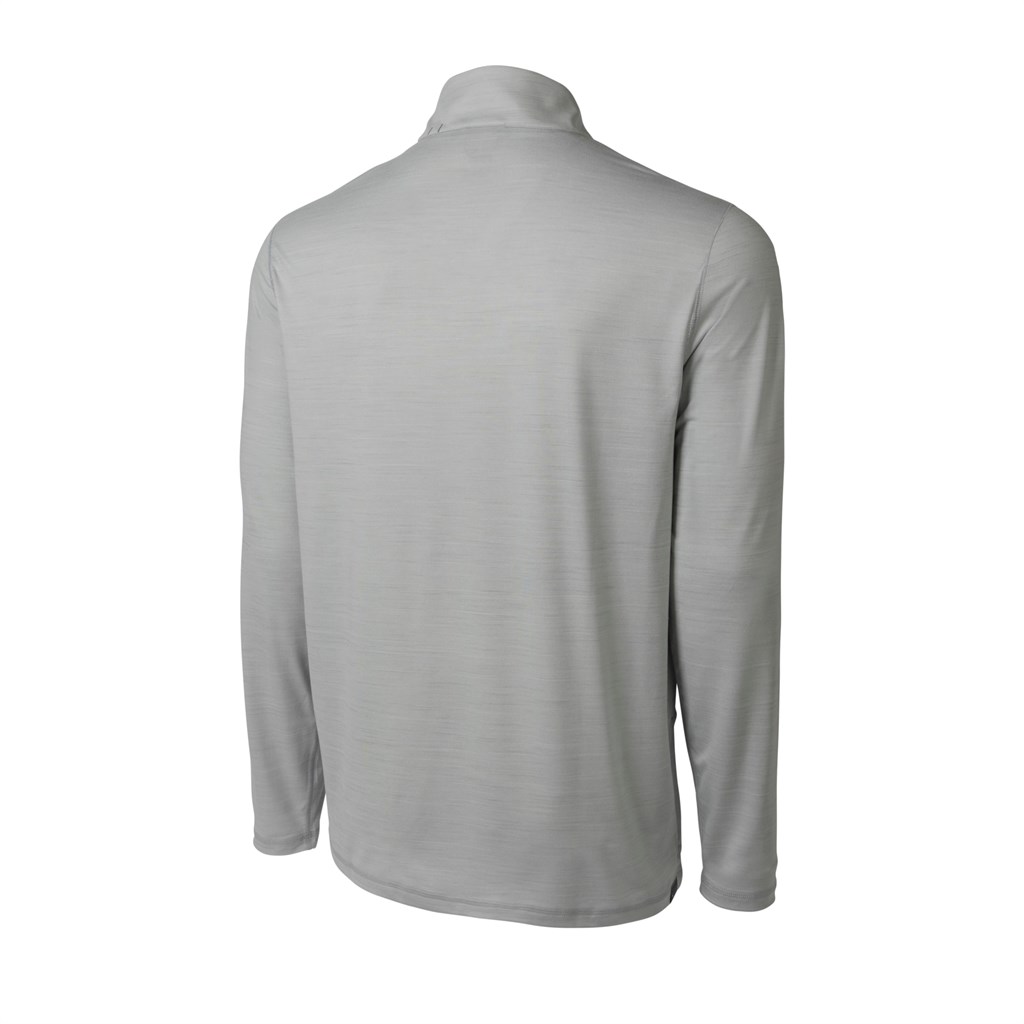 High Rise Heather Puma CLOUDSPUN GRYLBL Golf 1/4 Zip Men's Tee | 8695ATVFG