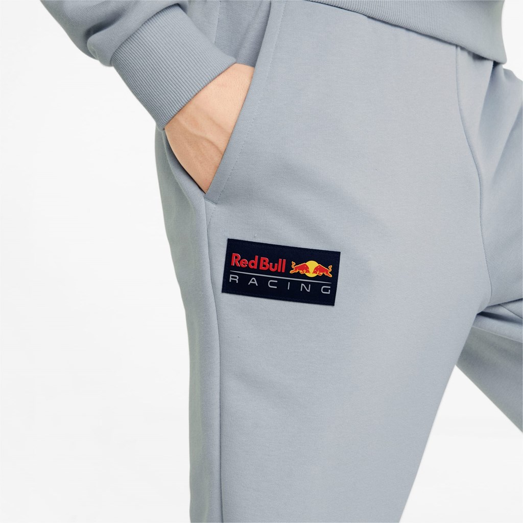 High Rise Puma Red Bull Racing Essentials Men's Sweatpants | 2954BHMLY