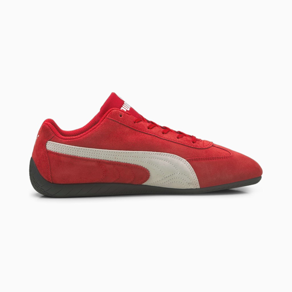 High Risk Red / White Puma Speedcat LS Men's Motorsport Shoes | 5420EJTKI