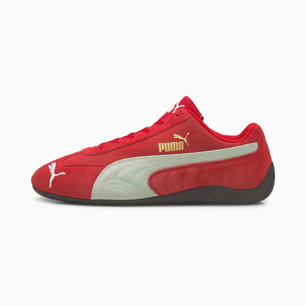 High Risk Red / White Puma Speedcat LS Men\'s Motorsport Shoes | 5420EJTKI