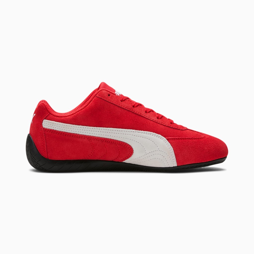 High Risk Red White Puma Speedcat LS Women's Motorsport Shoes | 2671ZBKFS