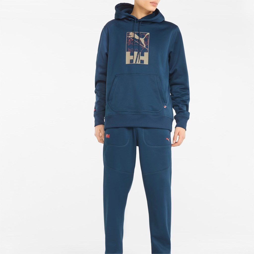 Intense Blue Puma PUMA x HELLY HANSEN Winter Men's Sweatpants | 9235LHERC