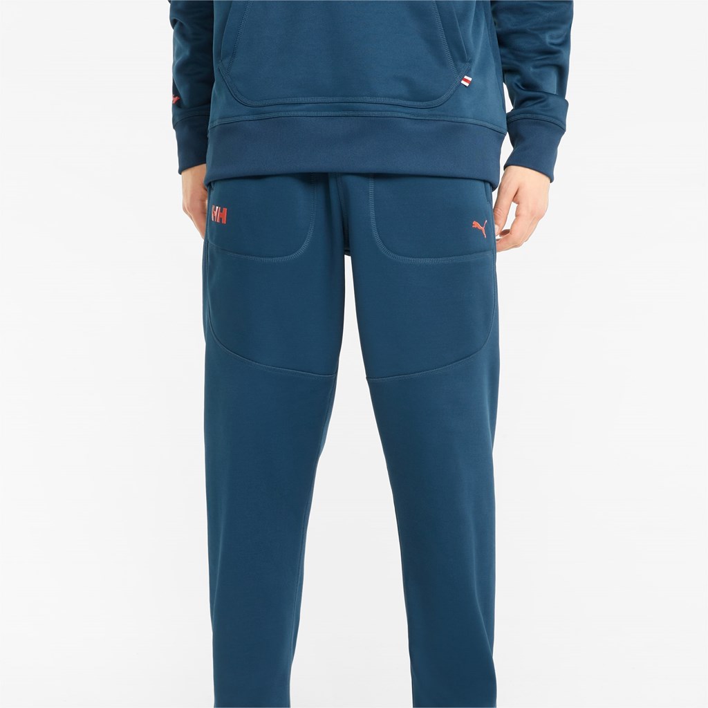 Intense Blue Puma PUMA x HELLY HANSEN Winter Men\'s Sweatpants | 9235LHERC