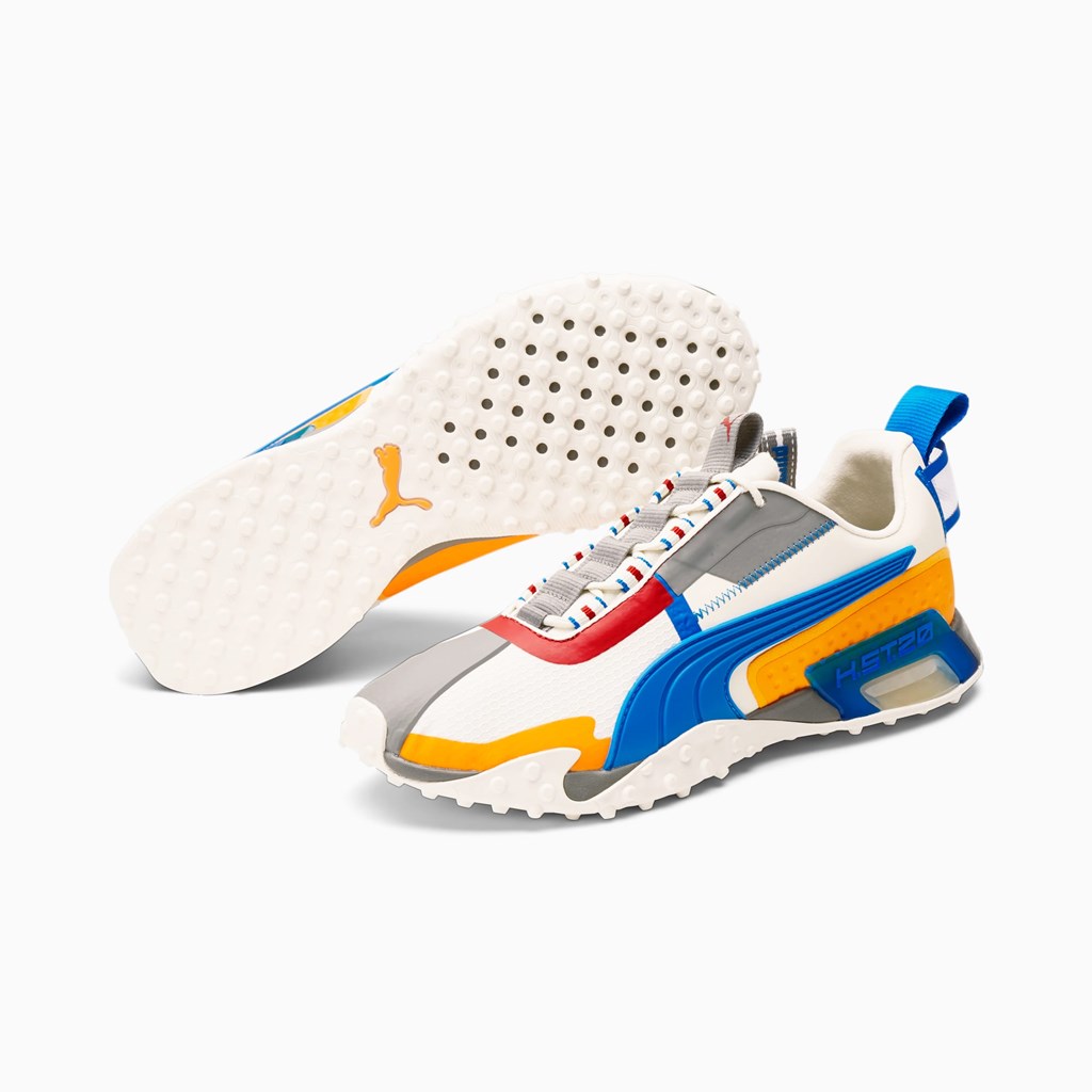 Ivory Glow / Future Blue / Orange Glow Puma H.ST.20 KIT 2 Men's Sneakers | 6027VIUOK