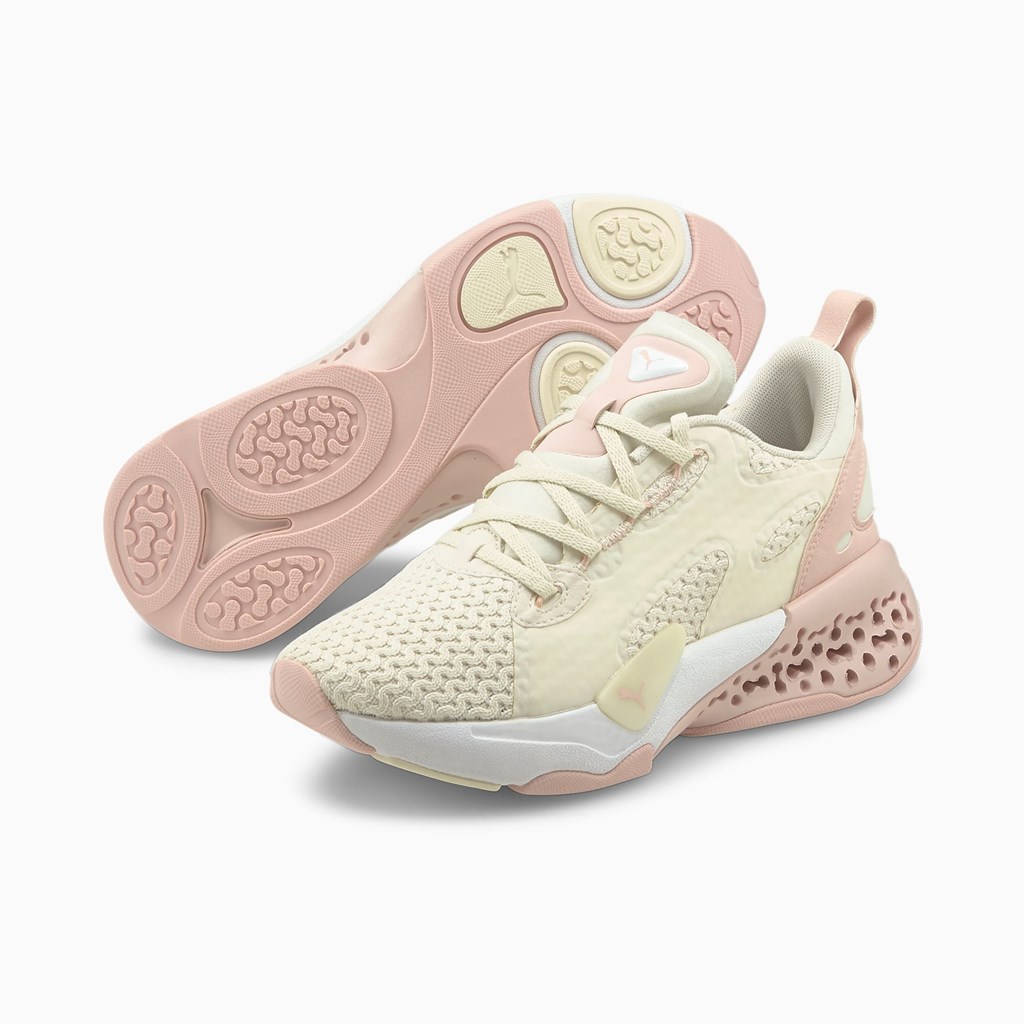 Ivory Glow / Lotus Puma XETIC Halflife Summer Pastel  Women's Sneakers | 8953WBSVA