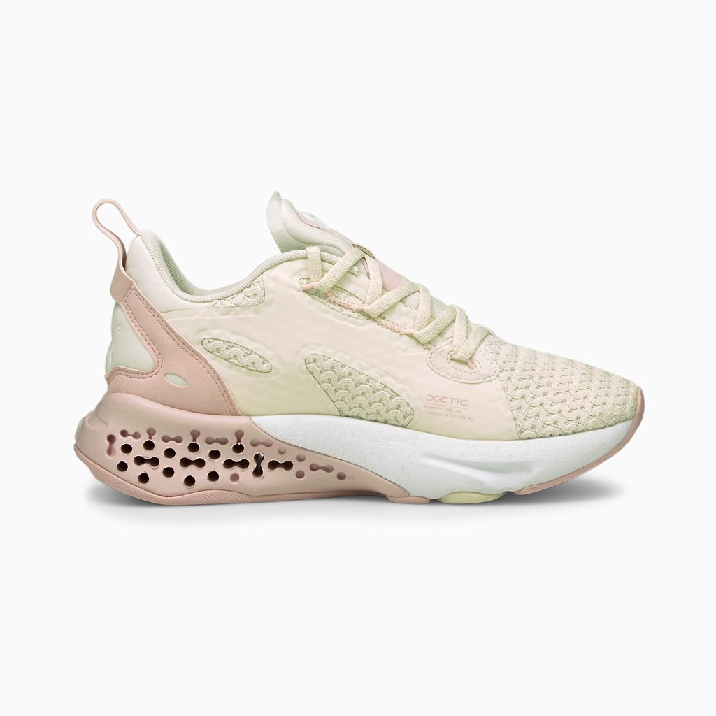 Ivory Glow / Lotus Puma XETIC Halflife Summer Pastel  Women's Sneakers | 8953WBSVA