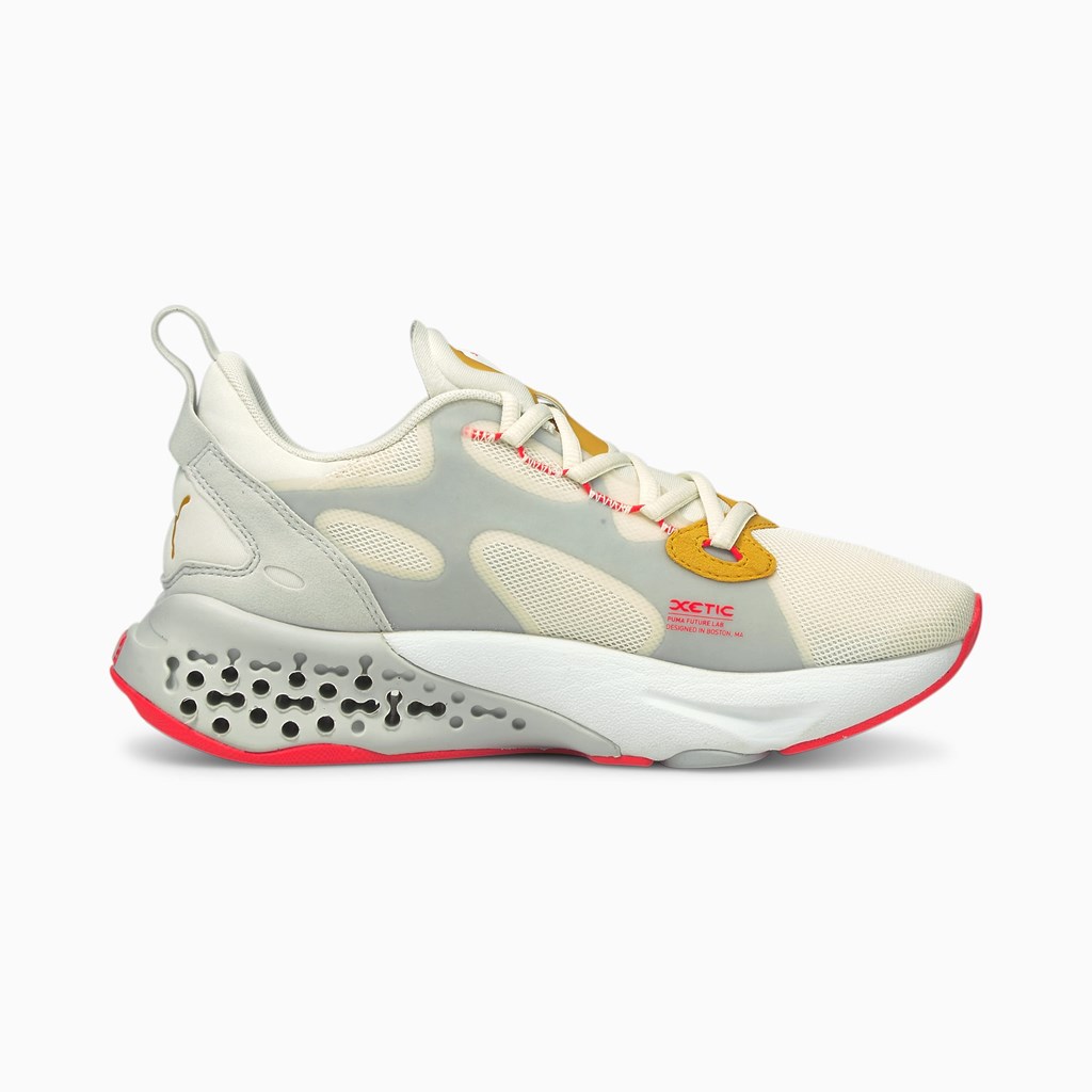 Ivory Glow / Sunblaze Puma XETIC Halflife Women's Sneakers | 3806AJTLR