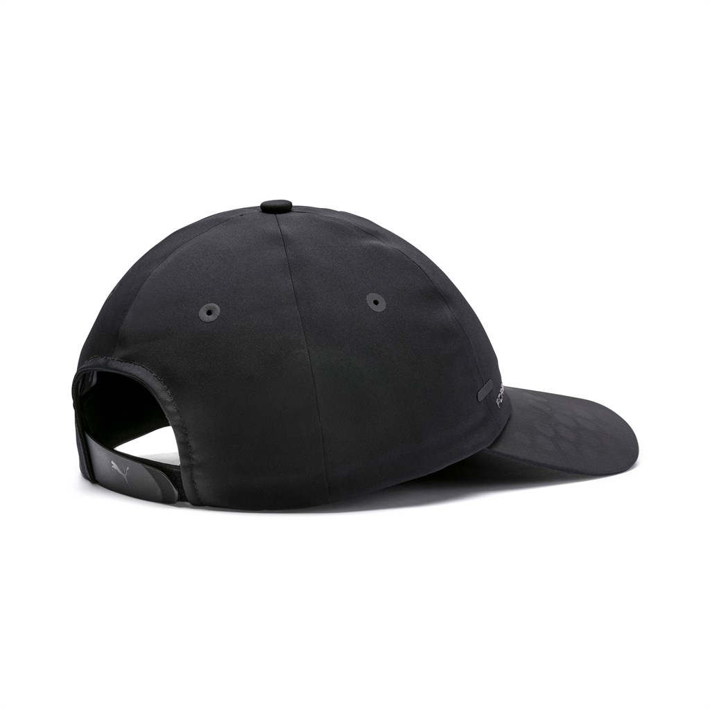 Jet Black Puma Porsche Design Classic Men's Cap | 8792ZFASO