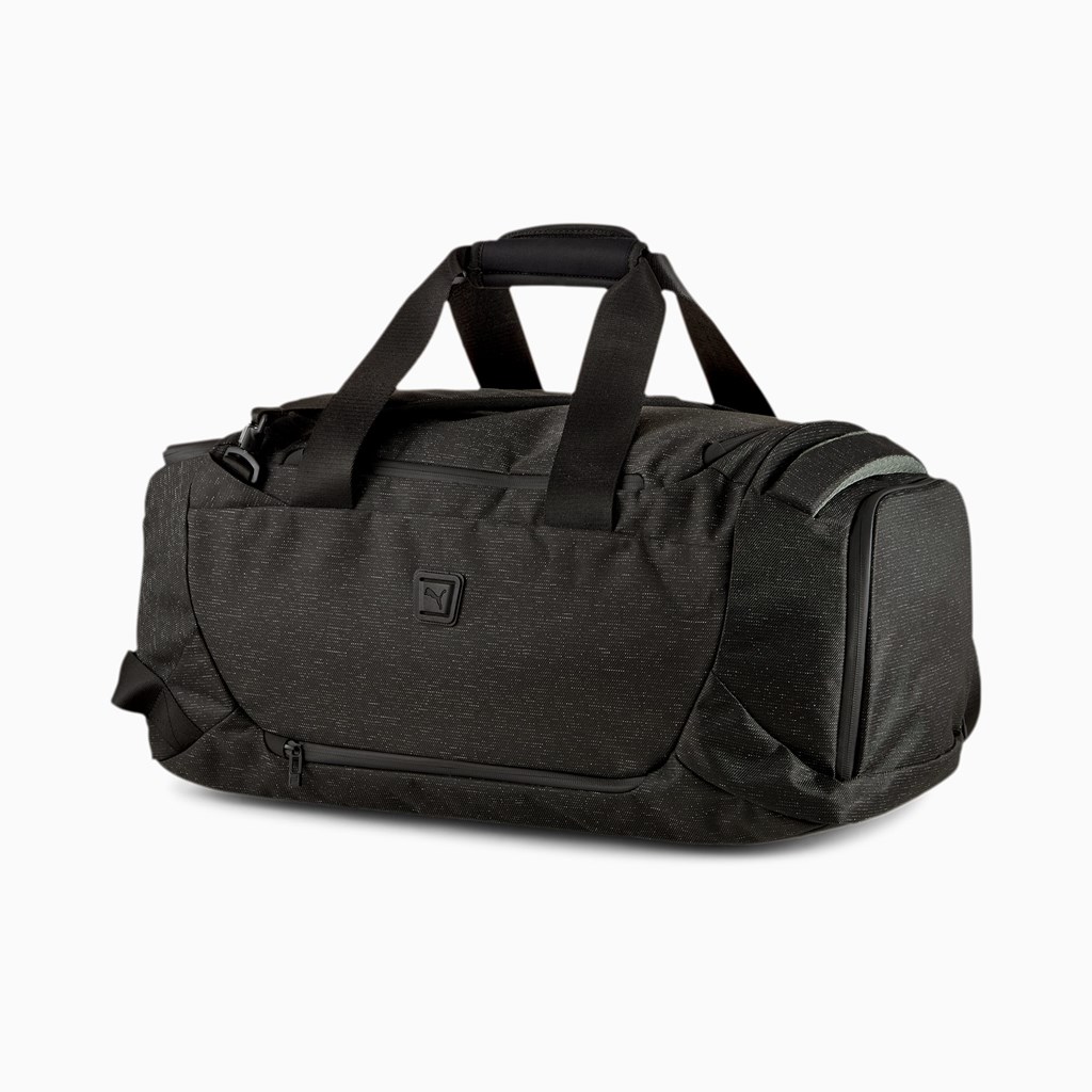 Jet Black Puma Porsche Design Duffel Men's Bag | 9075DHCNY