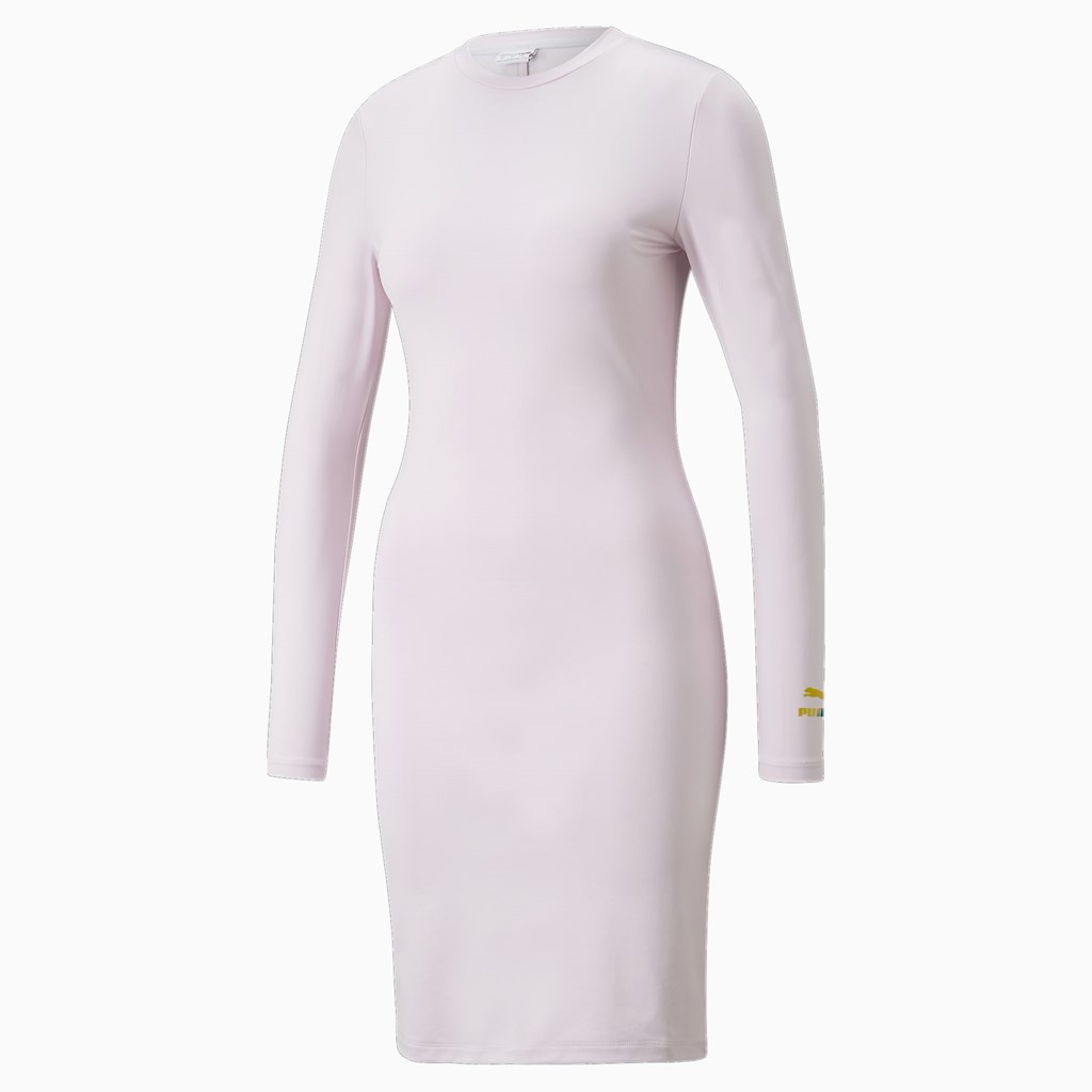 Lavender Fog Puma Crystal G. Women's Dress | 5864FRYVH