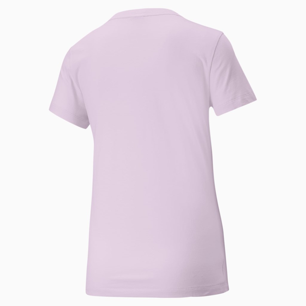 Lavender Fog Puma Crystal Galaxy Graphic Women's Tee | 5483FNCWP