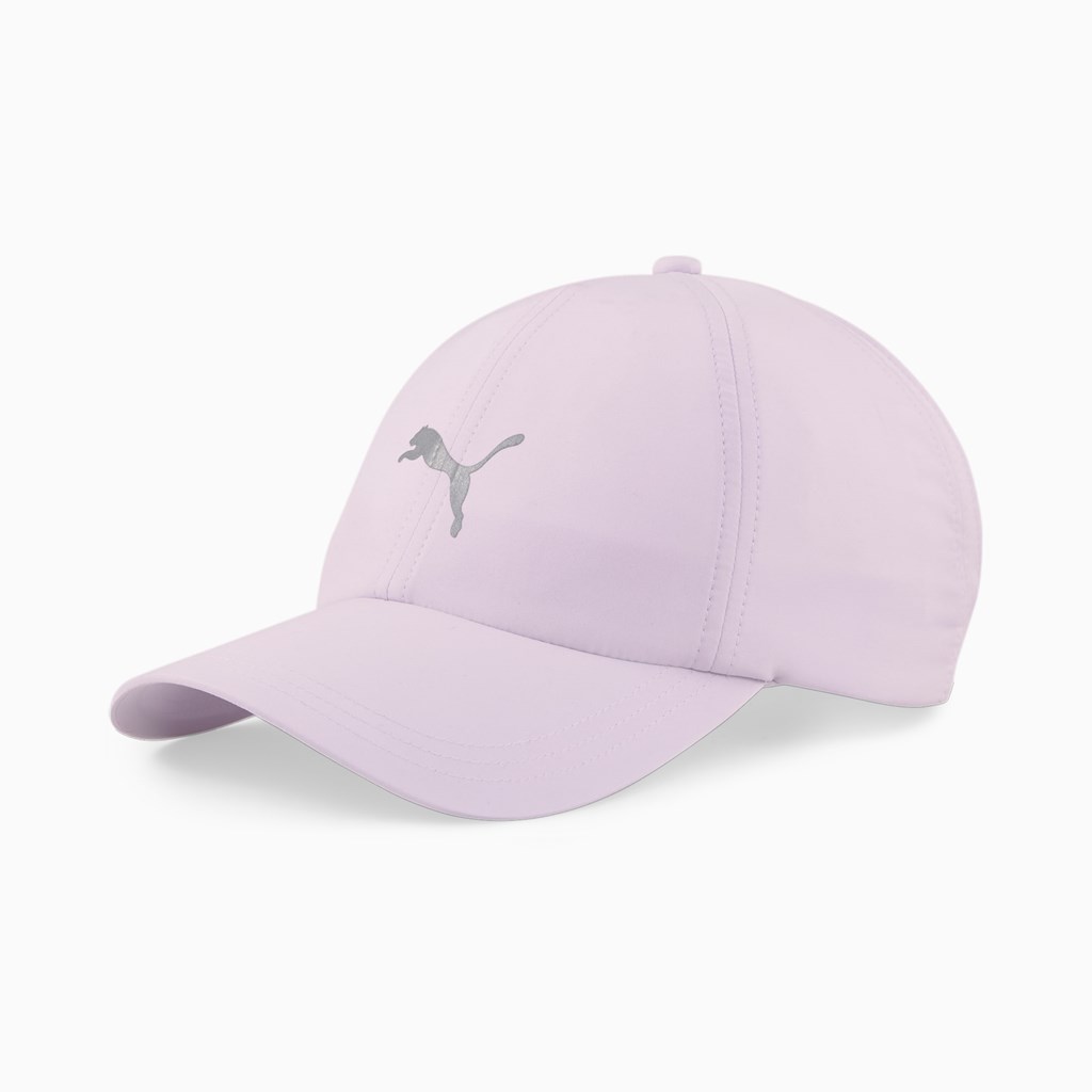 Lavender Fog Puma Ponytail Running Women\'s Cap | 4316RWVIQ