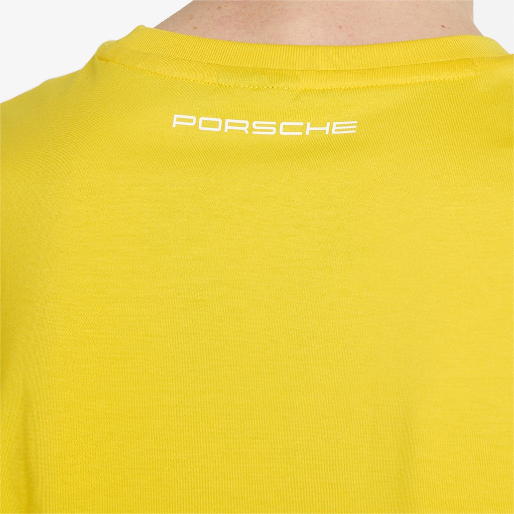 Lemon Chrome Puma Porsche Legacy Graphic Men's Tee | 8574VRGDS