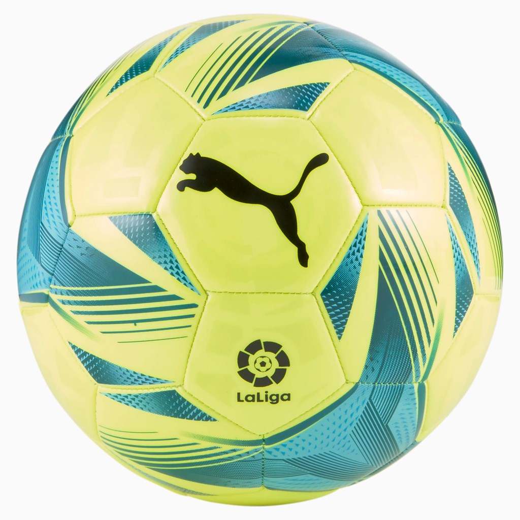 Lemon Tonic / Multi Colour Puma La Liga 1 Adrenalina Mini Football Men's Ball | 4168JHKGE